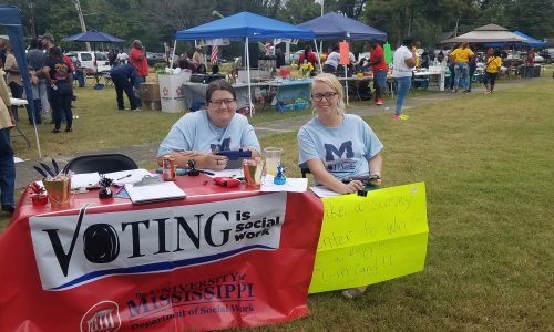 Social Work Students Engage Communities with Voter Empowerment Project